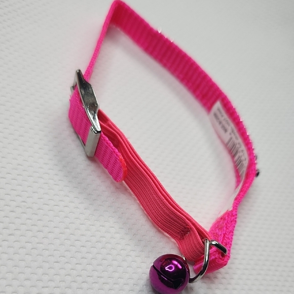 Pink Rhinestone Cat Collar - Picture 7 of 11